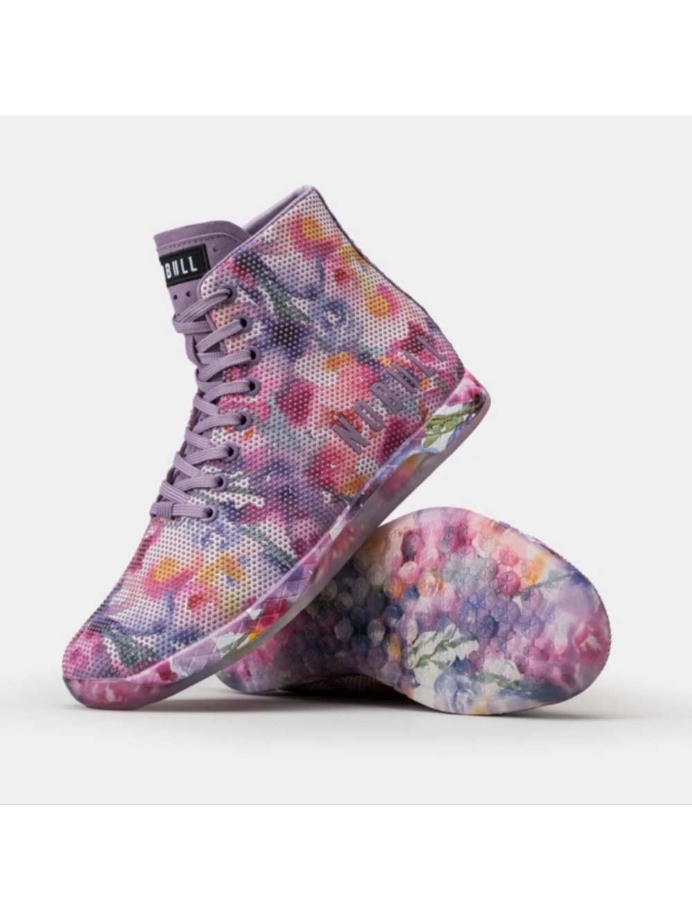 NOBULL Floral High-Top Outwork Trainers